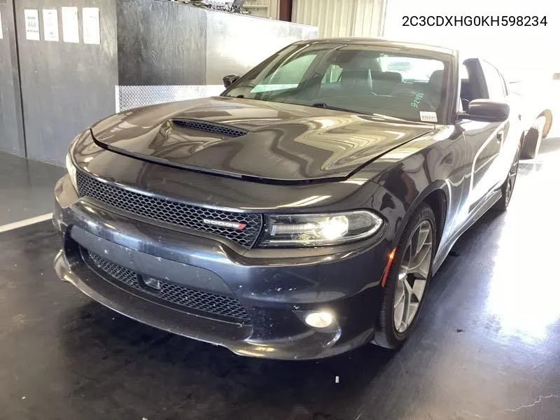 2C3CDXHG0KH598234 2019 Dodge Charger Gt