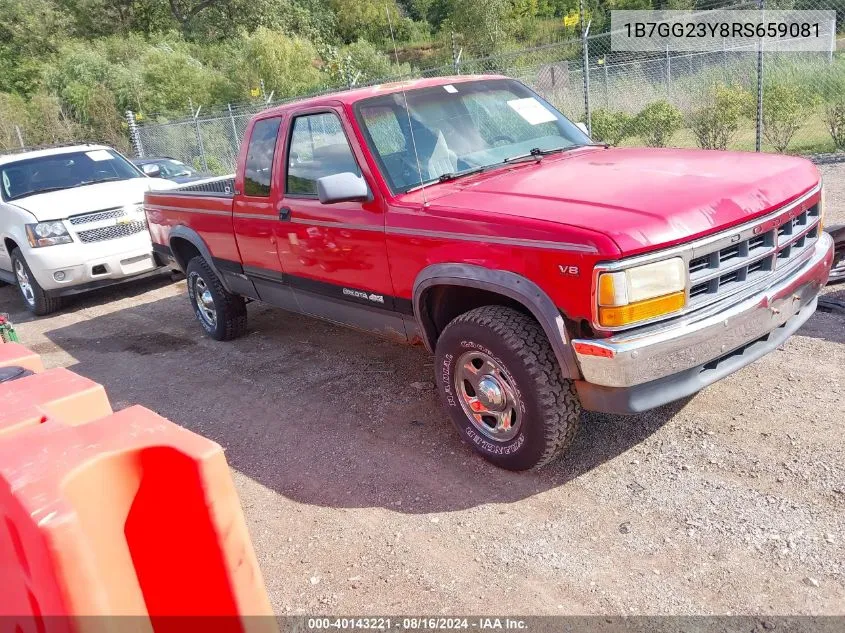 1994 Dodge Dakota VIN: 1B7GG23Y8RS659081 Lot: 40143221