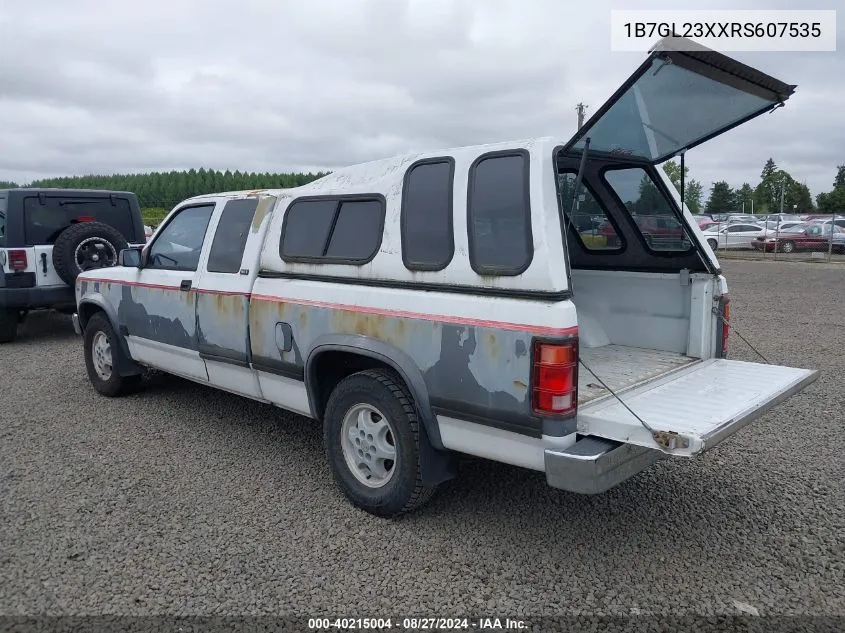 1994 Dodge Dakota VIN: 1B7GL23XXRS607535 Lot: 40215004