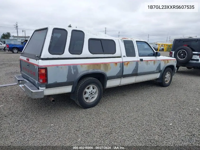 1994 Dodge Dakota VIN: 1B7GL23XXRS607535 Lot: 40215004