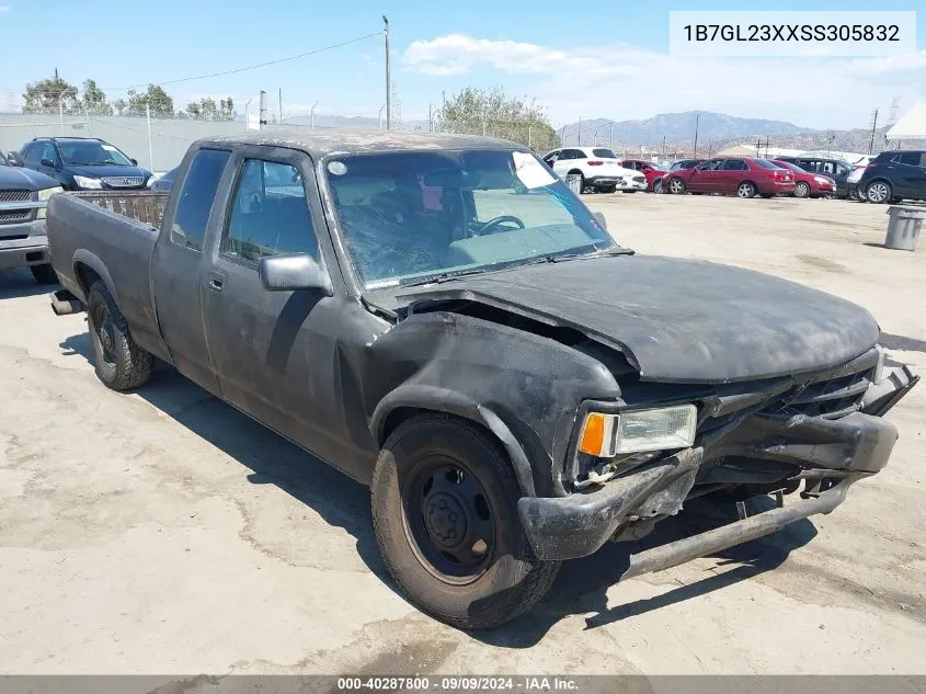 1995 Dodge Dakota VIN: 1B7GL23XXSS305832 Lot: 40287800