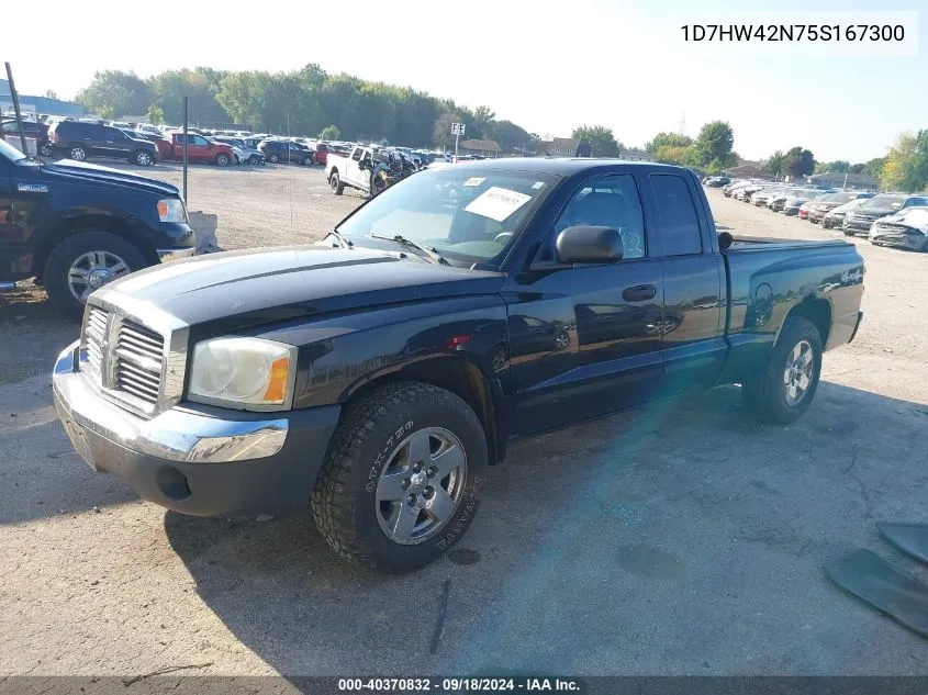 1D7HW42N75S167300 2005 Dodge Dakota Slt