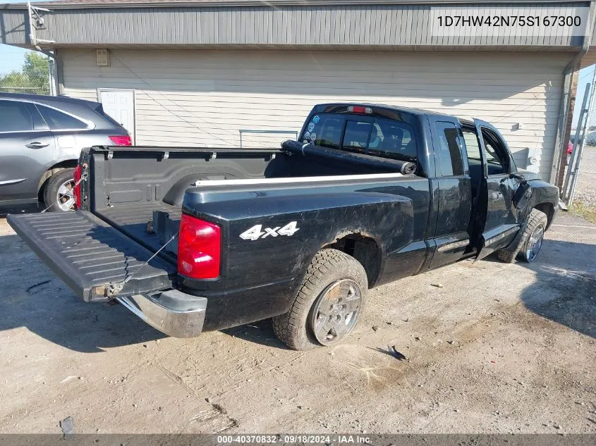 1D7HW42N75S167300 2005 Dodge Dakota Slt