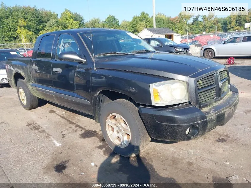 2006 Dodge Dakota Slt VIN: 1D7HW48N46S606185 Lot: 40358729