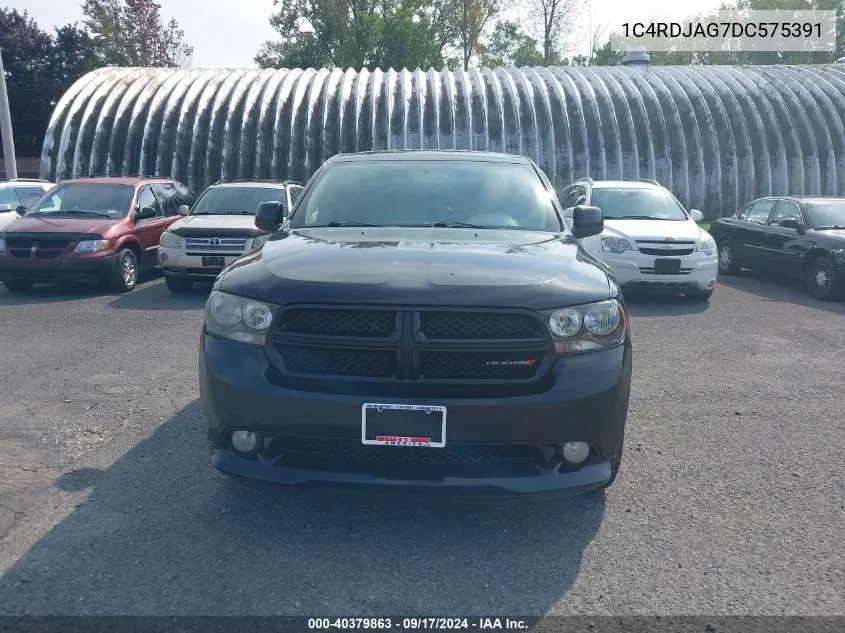 1C4RDJAG7DC575391 2013 Dodge Durango Sxt