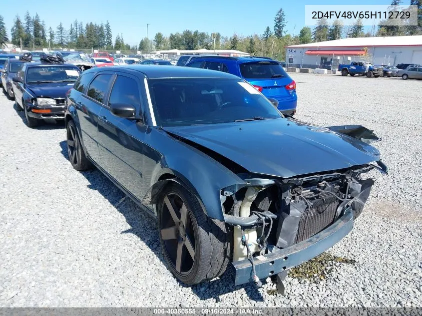 2D4FV48V65H112729 2005 Dodge Magnum Sxt