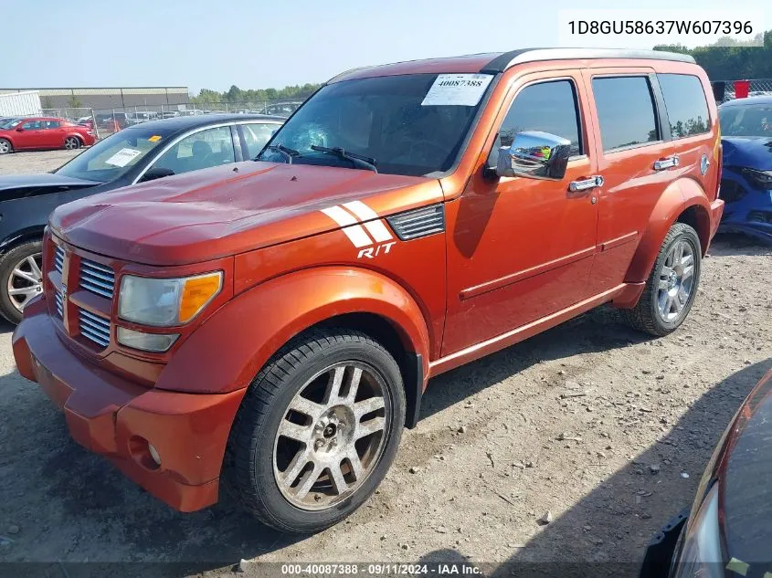 2007 Dodge Nitro R/T VIN: 1D8GU58637W607396 Lot: 40087388