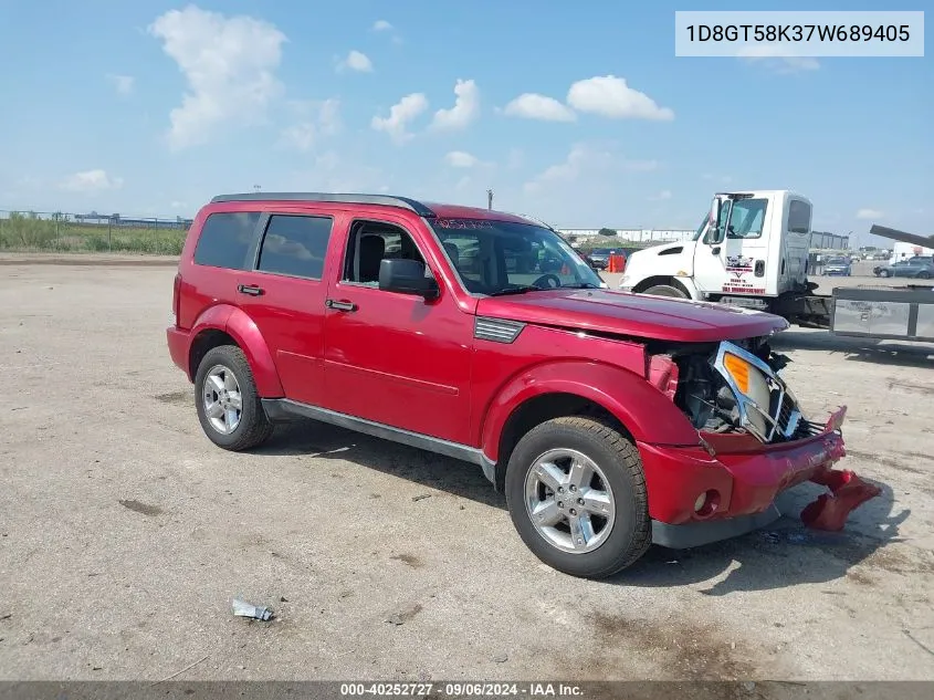 1D8GT58K37W689405 2007 Dodge Nitro Slt/Rt