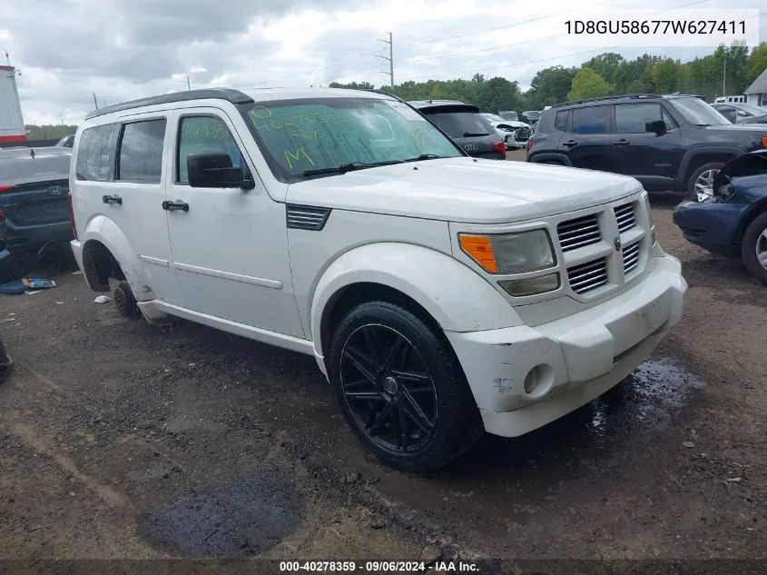 2007 Dodge Nitro Slt/Rt VIN: 1D8GU58677W627411 Lot: 40278359