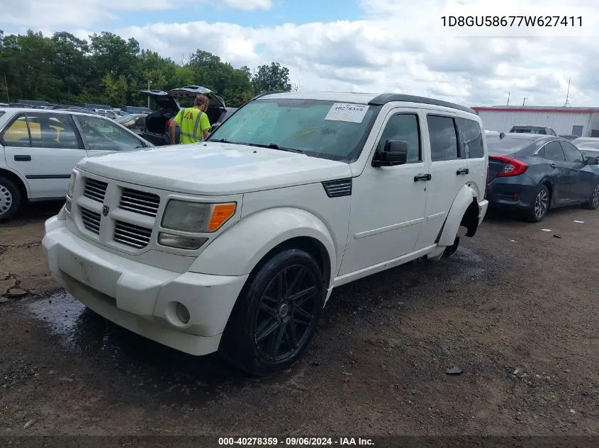 2007 Dodge Nitro Slt/Rt VIN: 1D8GU58677W627411 Lot: 40278359