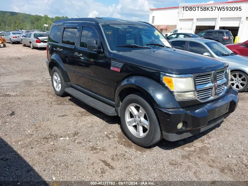 2007 Dodge Nitro Slt/Rt VIN: 1D8GT58K57W593095 Lot: 40377763