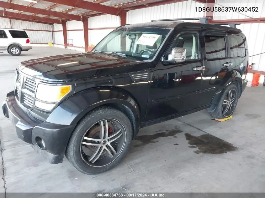 1D8GU58637W630452 2007 Dodge Nitro Slt/Rt