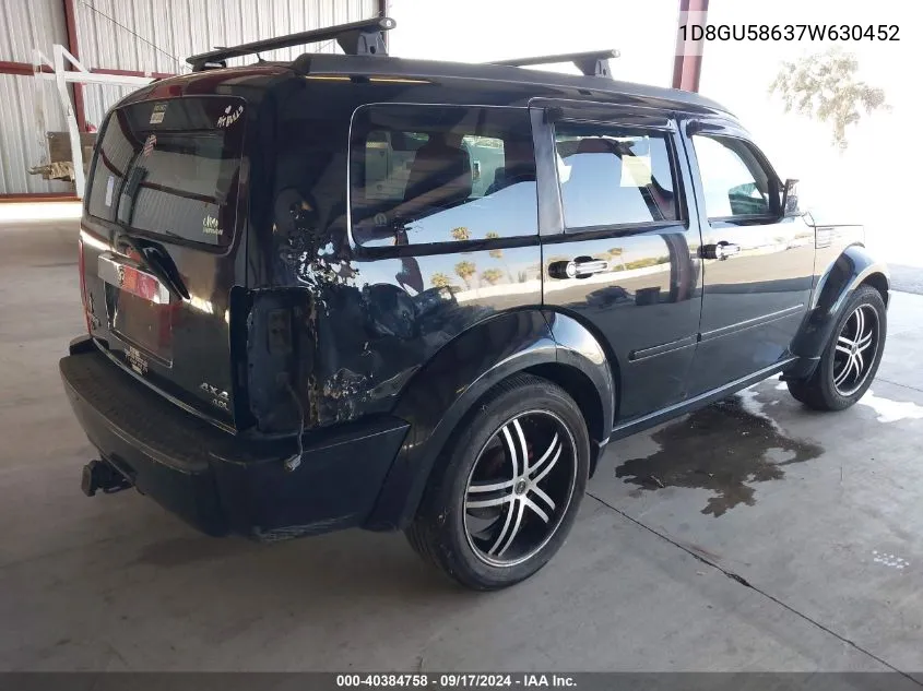 1D8GU58637W630452 2007 Dodge Nitro Slt/Rt