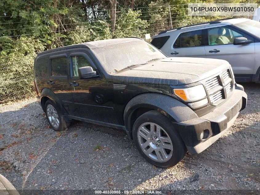 2011 Dodge Nitro Heat VIN: 1D4PU4GX9BW501050 Lot: 40330985