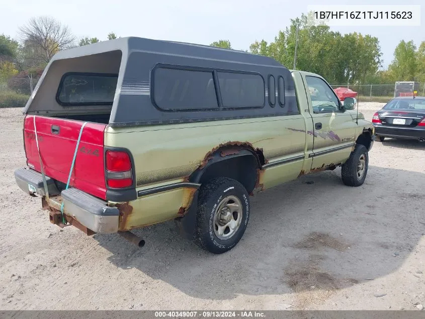 1B7HF16Z1TJ115623 1996 Dodge Ram 1500