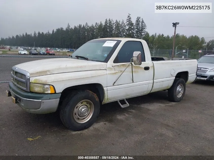 3B7KC26W0WM225175 1998 Dodge Ram 2500