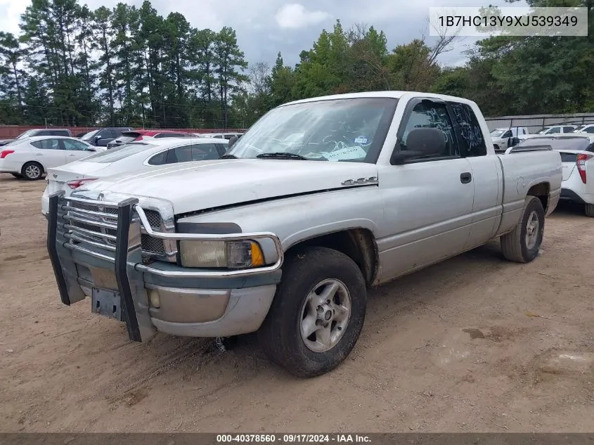 1999 Dodge Ram 1500 St VIN: 1B7HC13Y9XJ539349 Lot: 40378560