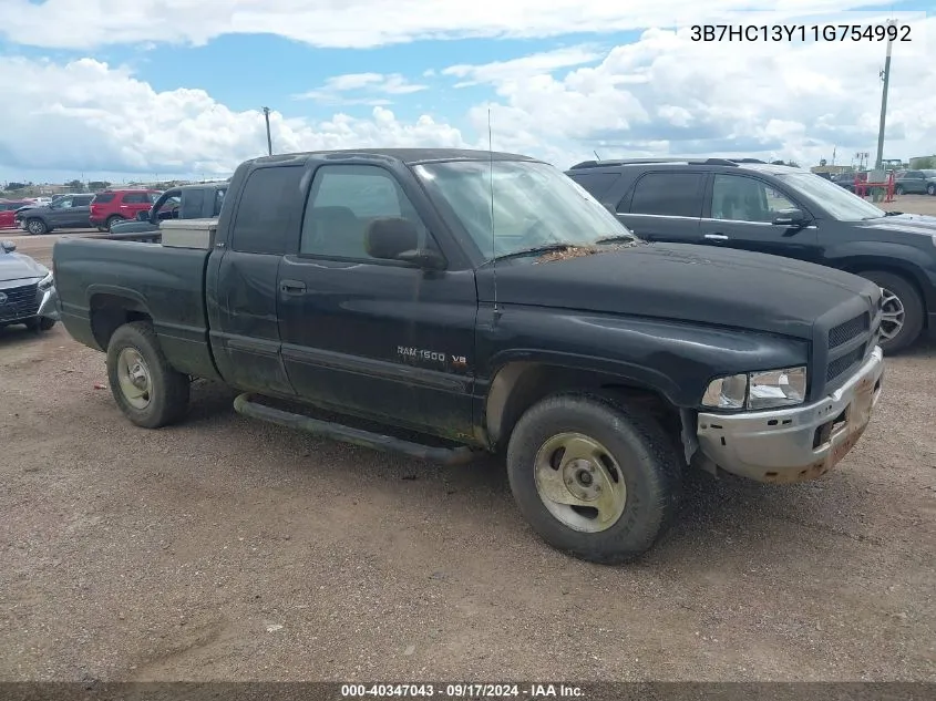 2001 Dodge Ram 1500 St VIN: 3B7HC13Y11G754992 Lot: 40347043