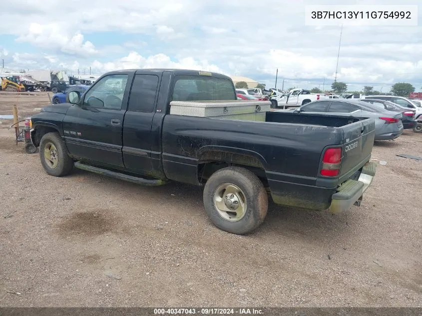 2001 Dodge Ram 1500 St VIN: 3B7HC13Y11G754992 Lot: 40347043