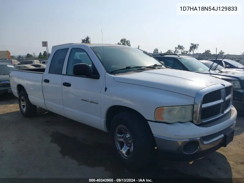 1D7HA18N54J129833 2004 Dodge Ram 1500 Slt/Laramie