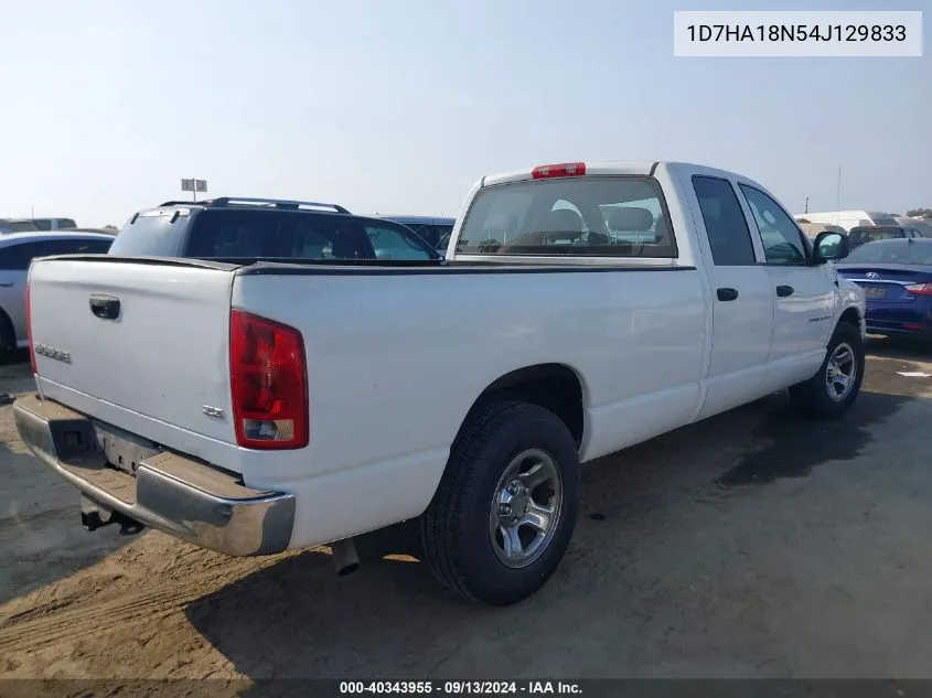 2004 Dodge Ram 1500 Slt/Laramie VIN: 1D7HA18N54J129833 Lot: 40343955