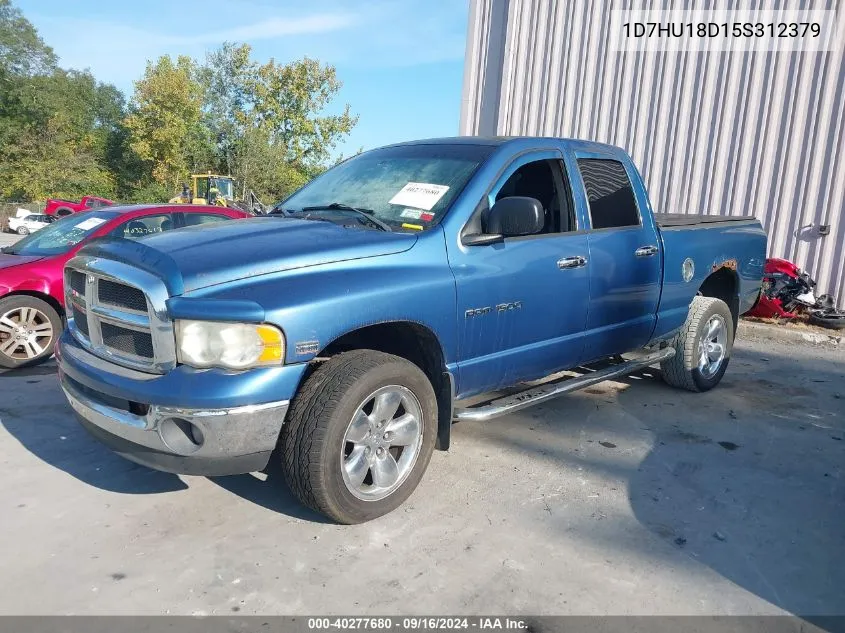 2005 Dodge Ram 1500 St/Slt VIN: 1D7HU18D15S312379 Lot: 40277680