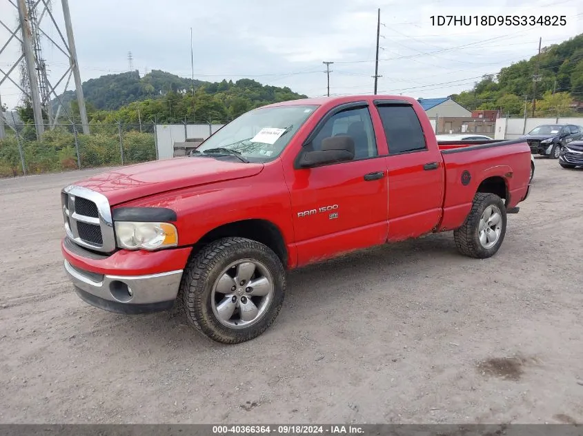 2005 Dodge Ram 1500 St/Slt VIN: 1D7HU18D95S334825 Lot: 40366364