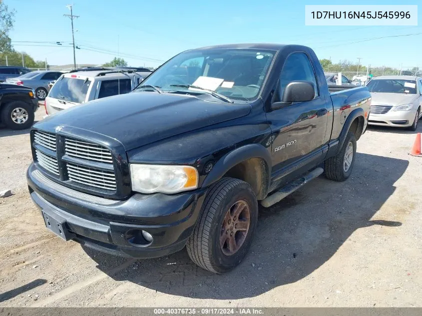 2005 Dodge Ram 1500 Slt/Laramie VIN: 1D7HU16N45J545996 Lot: 40376735