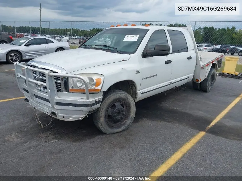 2006 Dodge Ram 3500 Laramie VIN: 3D7MX49C16G269684 Lot: 40309148