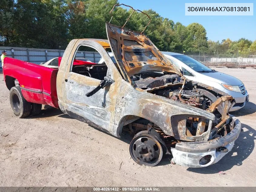 2007 Dodge Ram 3500 St/Slt VIN: 3D6WH46AX7G813081 Lot: 40261432