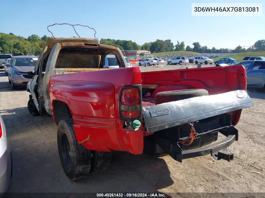 2007 Dodge Ram 3500 St/Slt VIN: 3D6WH46AX7G813081 Lot: 40261432