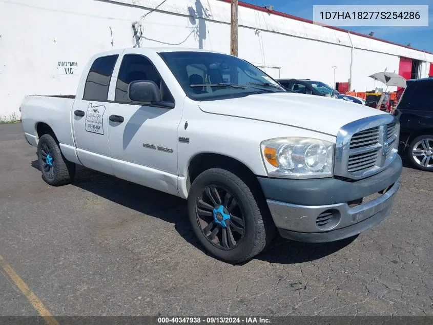 2007 Dodge Ram 1500 Slt VIN: 1D7HA18277S254286 Lot: 40347938