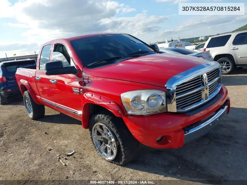 3D7KS28A57G815284 2007 Dodge Ram 2500 Laramie