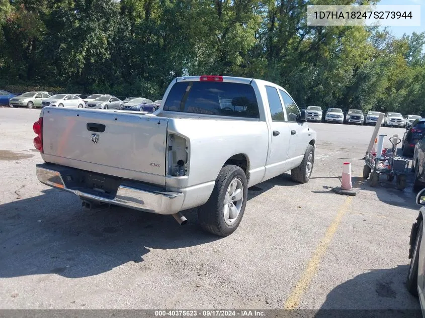 2007 Dodge Ram 1500 Slt VIN: 1D7HA18247S273944 Lot: 40375623