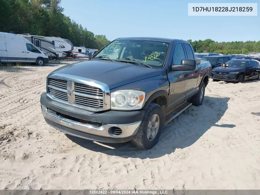 2008 Dodge Ram 1500 St/Slt VIN: 1D7HU18228J218259 Lot: 12082422