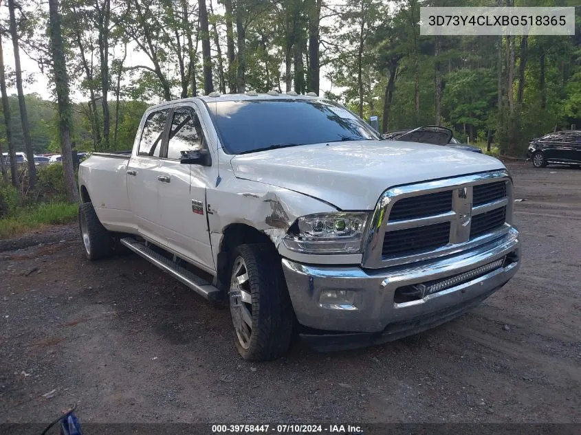 2011 Ram Ram 3500 Laramie VIN: 3D73Y4CLXBG518365 Lot: 39758447