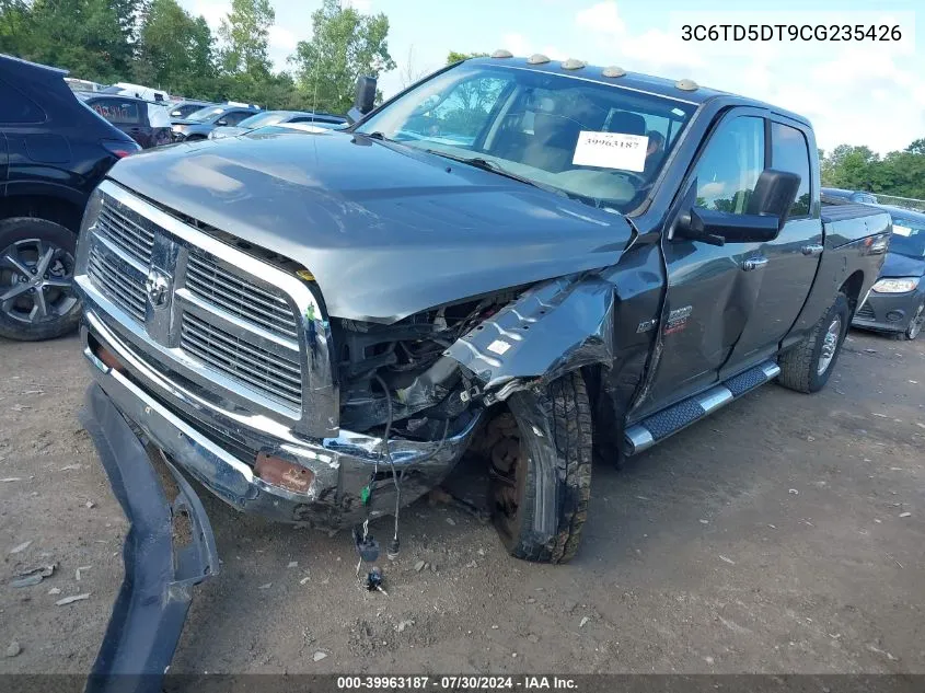 2012 Ram 2500 Slt VIN: 3C6TD5DT9CG235426 Lot: 39963187