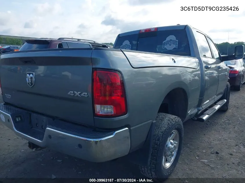 2012 Ram 2500 Slt VIN: 3C6TD5DT9CG235426 Lot: 39963187