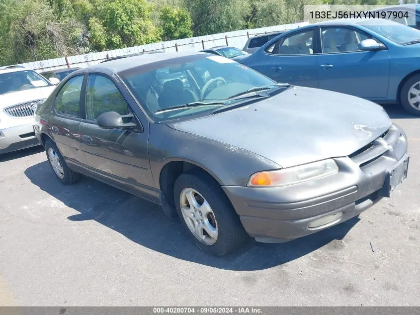 2000 Dodge Stratus Es VIN: 1B3EJ56HXYN197904 Lot: 40280704