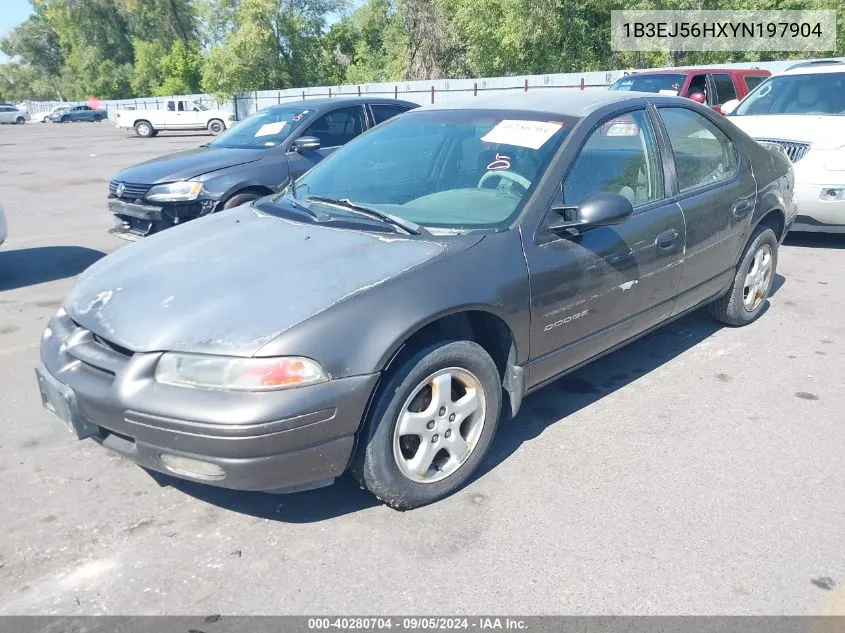 2000 Dodge Stratus Es VIN: 1B3EJ56HXYN197904 Lot: 40280704