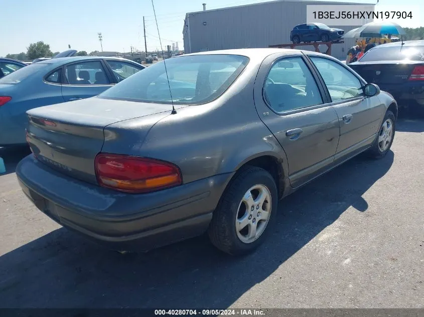 2000 Dodge Stratus Es VIN: 1B3EJ56HXYN197904 Lot: 40280704