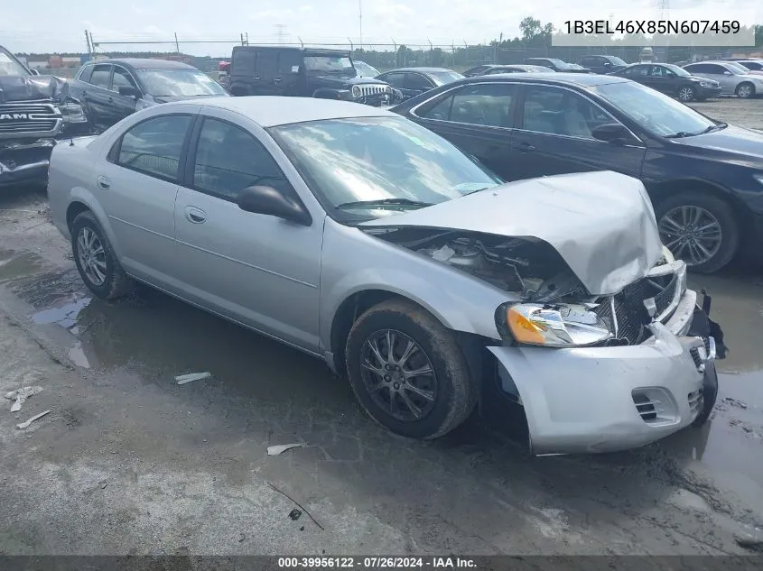 2005 Dodge Stratus Sxt VIN: 1B3EL46X85N607459 Lot: 39956122