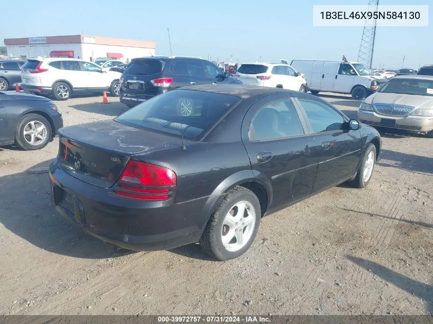 2005 Dodge Stratus Sxt VIN: 1B3EL46X95N584130 Lot: 39972757