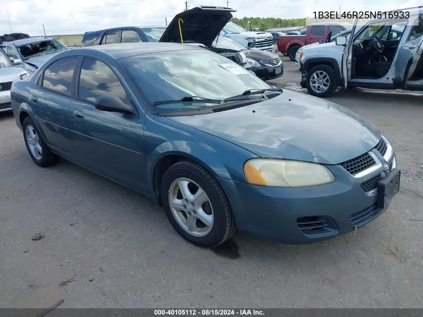 2005 Dodge Stratus Sxt VIN: 1B3EL46R25N516933 Lot: 40105112