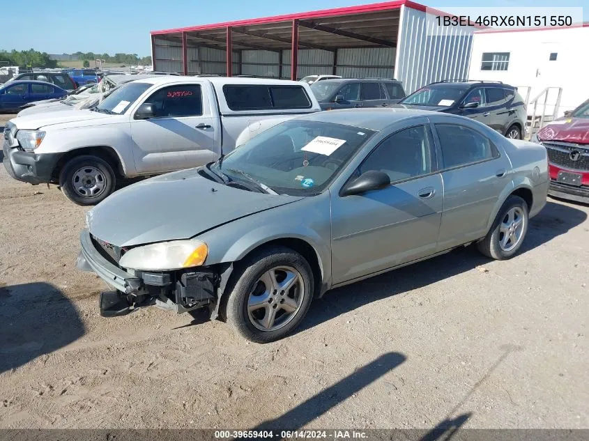 1B3EL46RX6N151550 2006 Dodge Stratus Sxt