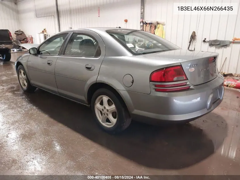 1B3EL46X66N266435 2006 Dodge Stratus Sxt