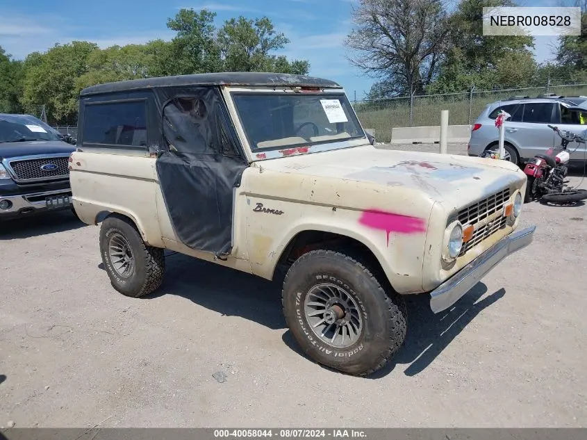 1966 Ford Bronco VIN: NEBR008528 Lot: 40058044