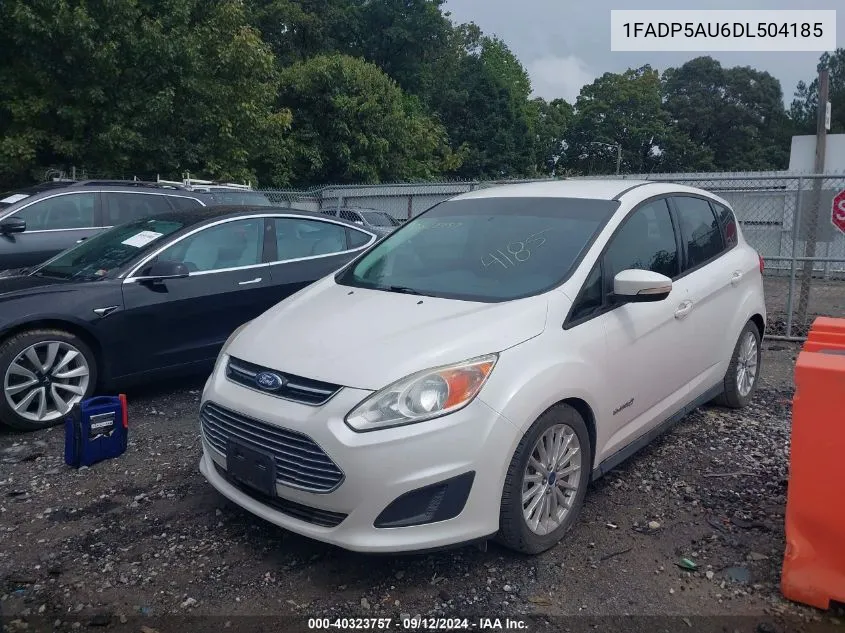 2013 Ford C-Max Se VIN: 1FADP5AU6DL504185 Lot: 40323757