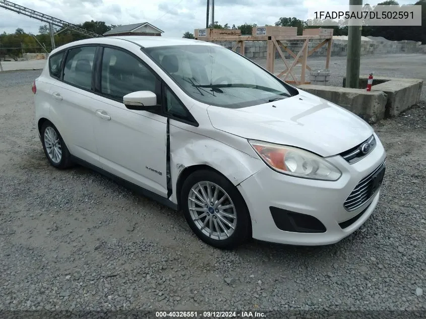 2013 Ford C-Max Hybrid Se VIN: 1FADP5AU7DL502591 Lot: 40326551