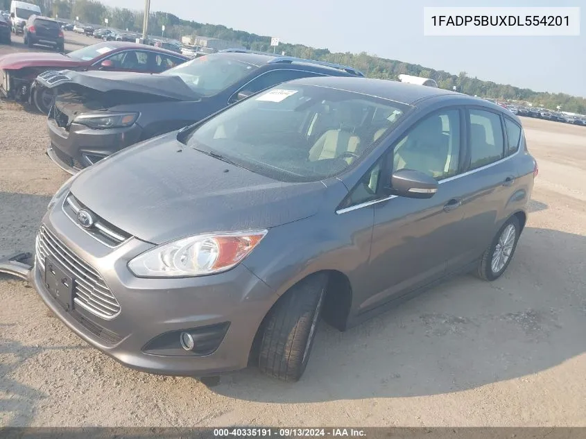 2013 Ford C-Max Sel VIN: 1FADP5BUXDL554201 Lot: 40335191